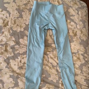 Teal workout leggings